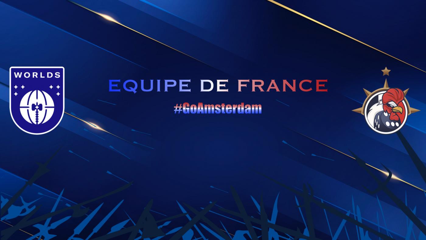 L'Équipe de France aux AOS Worlds 2023 AOSFF